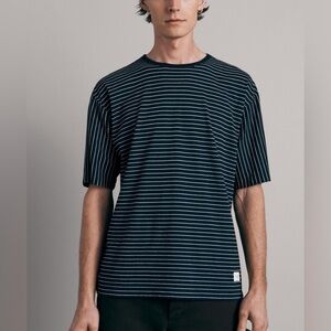 Rag & Bone Stripe Cotton Tee